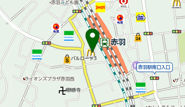 CouCou 赤羽アピレ店の地図画像