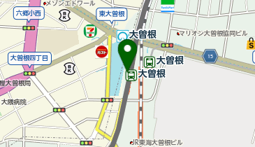 DAISO ミュープラット大曽根店の地図画像