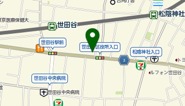 DAISO 世田谷4丁目店の地図画像