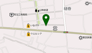 DAISO 熊谷江南店の地図画像
