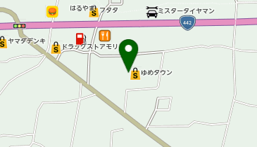 DAISO ゆめタウン八女店の地図画像