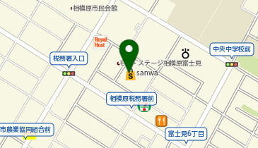 DAISO 三和富士見店の地図画像