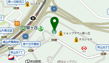 DAISO 泉ケ丘駅前店の地図画像