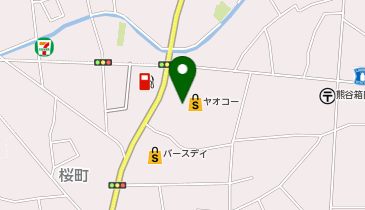 DAISO ヤオコー熊谷箱田店の地図画像