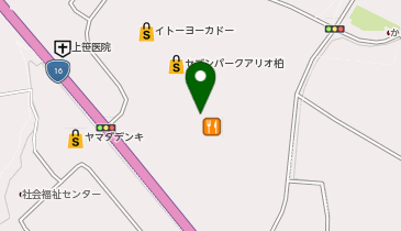 DAISO セブンパークアリオ柏店の地図画像