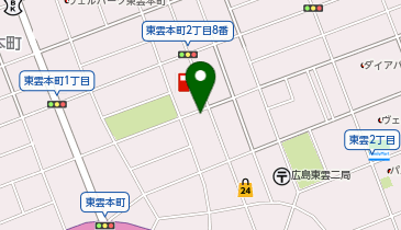 DAISO 広島東雲店の地図画像