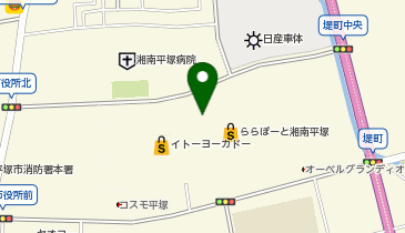 DAISO ららぽーと湘南平塚店の地図画像