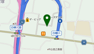 DAISO 南アルプスビッグステージ店の地図画像