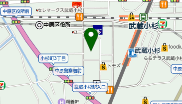 DAISO イトーヨーカドー武蔵小杉駅前店の地図画像