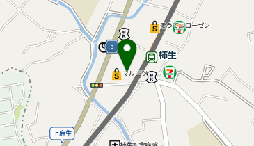 DAISO マルエツ柿生店の地図画像