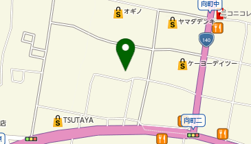 DAISO グリーンタウン甲府東店の地図画像