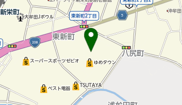 DAISO ゆめタウン大牟田店の地図画像