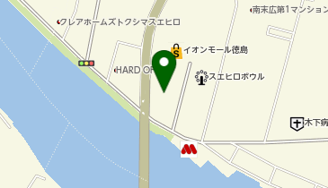 DAISO イオンモール徳島店の地図画像