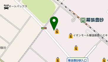 DAISO イオンモール幕張新都心店の地図画像