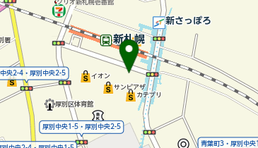 DAISO 新さっぽろカテプリ店の地図画像