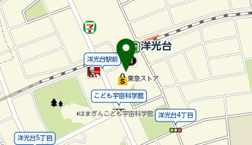 DAISO 東急ストア洋光台店の地図画像