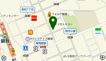 DAISO フォルテ蘇我店の地図画像