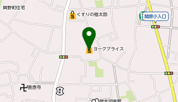 DAISO ヨークプライス西新井店の地図画像