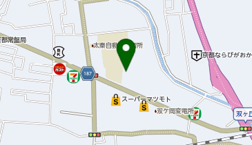 DAISO 京都太秦店の地図画像