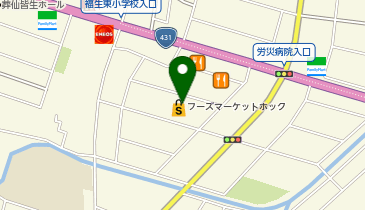 DAISO ホック皆生店の地図画像