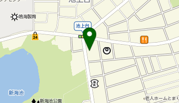 DAISO 鳴海池上台店の地図画像