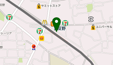 DAISO 五反野駅前店の地図画像