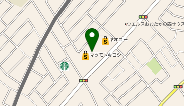 DAISO 流山おおたかの森店の地図画像