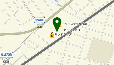 DAISO アクロスプラザ扶桑店の地図画像