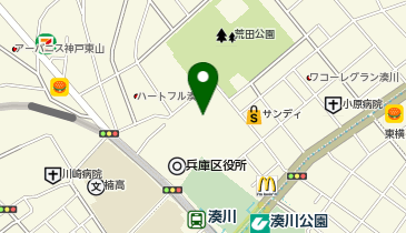 DAISO ダイエー湊川店の地図画像