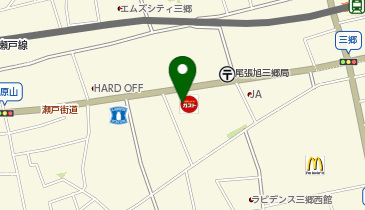 DAISO 尾張旭店の地図画像