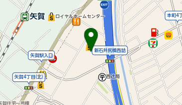 DAISO サンリブ府中店の地図画像