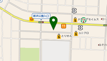 DAISO とりせん太田新井店の地図画像