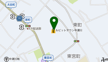 DAISO ルビットタウン中津川店の地図画像