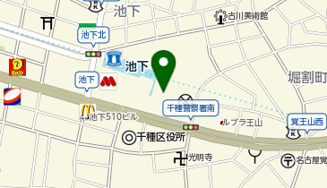 DAISO パレマルシェ池下店の地図画像