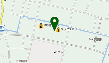 DAISO 黒部コラーレ前店の地図画像