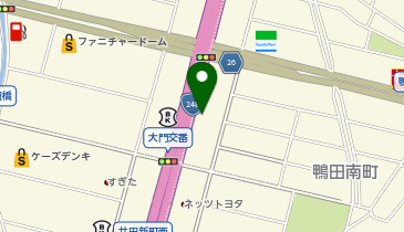 DAISO 岡崎大樹寺店の地図画像