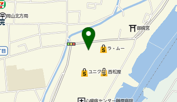DAISO 岡山岡北店の地図画像