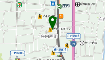 DAISO サンパティオ庄内店の地図画像