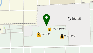 DAISO 稲沢ハーモニーランド店の地図画像