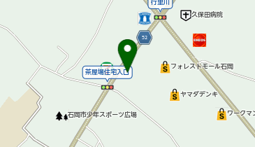 DAISO フォレストモール石岡店の地図画像