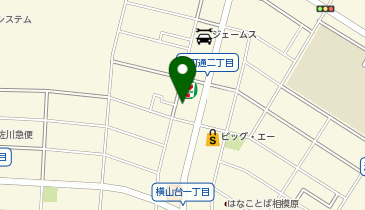 DAISO 相模原小町通店の地図画像