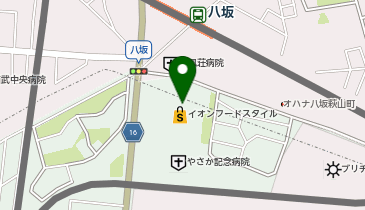 DAISO イオンフードスタイル小平店の地図画像