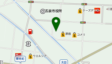 DAISO 原信五泉ショッピングセンター店の地図画像