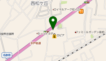 DAISO アクロスプラザ流山店の地図画像