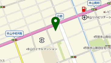 DAISO ダイエー甲南店の地図画像