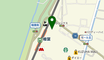 DAISO くずはモール店の地図画像