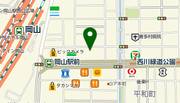 DAISO 岡山イコットニコット店の地図画像