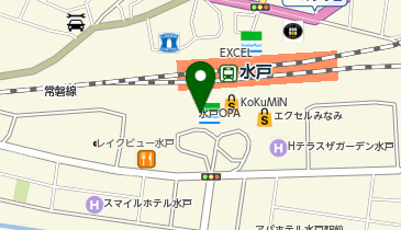 DAISO 水戸オーパ店の地図画像