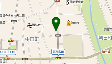 DAISO 福田屋鹿沼店の地図画像