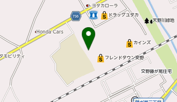 DAISO フレンドタウン交野店の地図画像